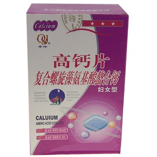 复合螺旋藻氨基酸螯合钙(妇女型)(高钙片)
