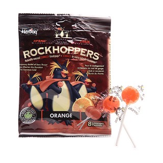 ironkids小铁人含博士果胶润喉糖棒棒糖(甜橙味)