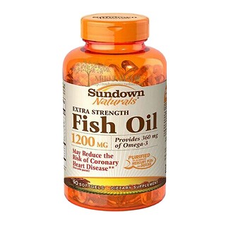 sundown naturals fish oil深海鱼油(rexall)