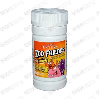 21st century 儿童多种维生素综合矿物+维c咀嚼片(health)