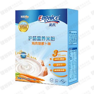 英氏护肠营养米粉3段(鸡肉胡萝卜)