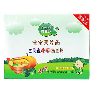 幼能多宝宝营养面-三文鱼南瓜西兰花(金物源)
