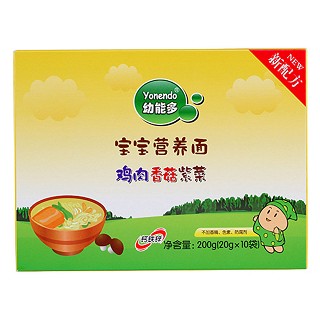幼能多宝宝营养面-鸡肉香菇紫菜(金物源)