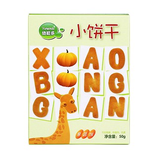 幼能多小饼干果蔬饼(金物源)