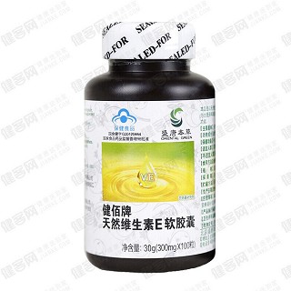 盛唐本草健佰牌天然维生素e软胶囊