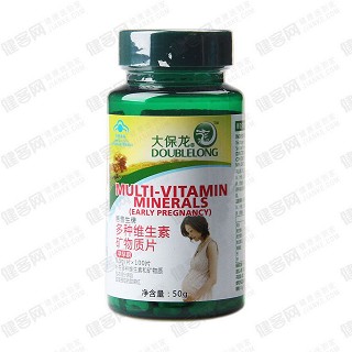 大保龙惠普生牌多种维生素矿物质片(孕早期)