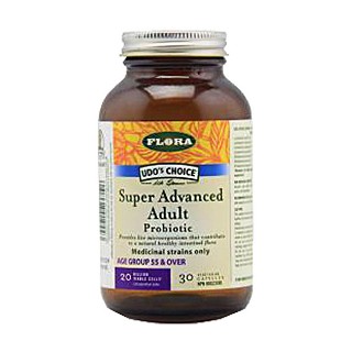 富兰flora银发族益生菌胶囊(加拿大富萝拉生产)