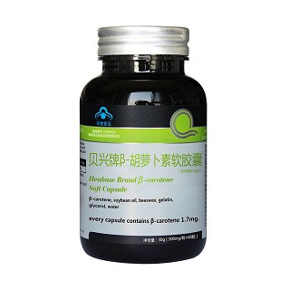 贝兴牌β-胡萝卜素软胶囊(千红)