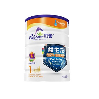 贝奢益生元胡萝卜营养米粉(听装)