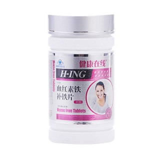 健康在线血红素铁补铁片(健林)