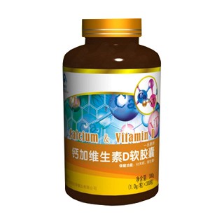 金邦达一品康牌钙加维生素d软胶囊(金邦达)