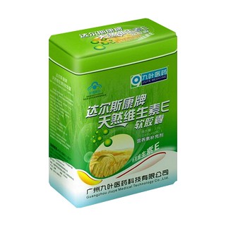 达尔斯康牌天然维生素e软胶囊(九叶)