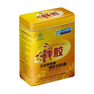 宇全康泰牌蜂胶软胶囊(九叶)