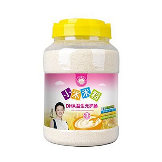 小豆丁小米米粉3段-dha益生元护肠(桶装)