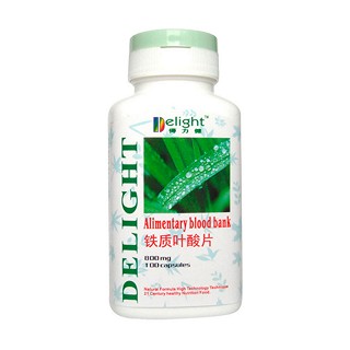 得力健铁质叶酸片(得力健)