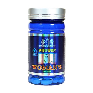 美联铁锌钙咀嚼片(女士型)