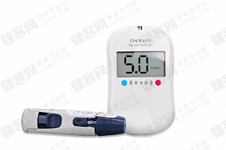 强生稳择易型 血糖仪 送10片试纸配针头 家用自测型 精准测量 hr(强生)