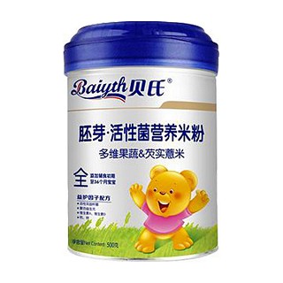 贝氏全段胚芽.活性菌营养米粉(多维果蔬.芡实薏米)