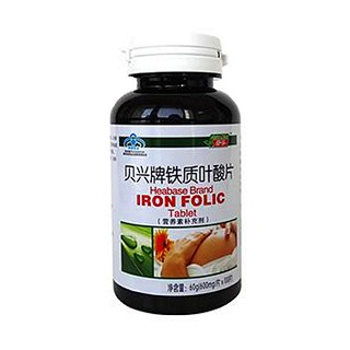 申孚铁质叶酸片(金济康)