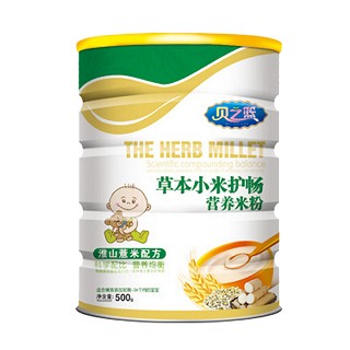 贝之篮淮山薏米配方-小米米粉(桶装)