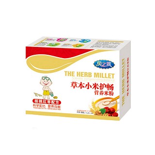 贝之篮核桃红枣-小米米粉(盒装)