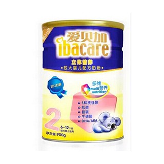 爱贝加立体营养较大婴儿配方奶粉2段(贝康)