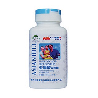 亚希尔亚麻酸软胶囊(澳洲亚希尔纯)