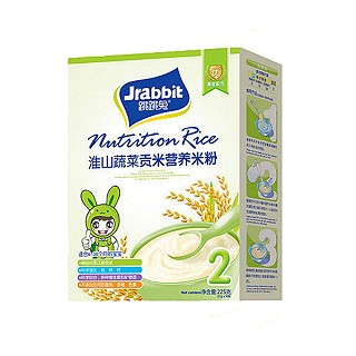 跳跳兔贡米胚芽淮山蔬菜营养米粉(吴城)