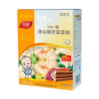 阿颖至博淮山猪肝蔬菜粥(阿颖金山药食品)