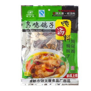锦天康乌鸡鸽子炖汤料(锦天康)