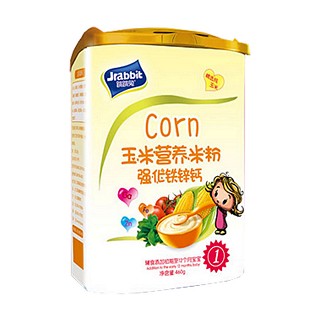 跳跳兔玉米营养米粉(强化铁锌钙)