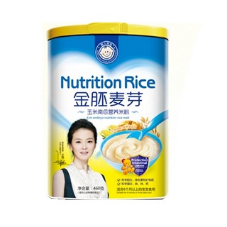 小豆丁金胚麦芽玉米南瓜营养米粉(罐装)