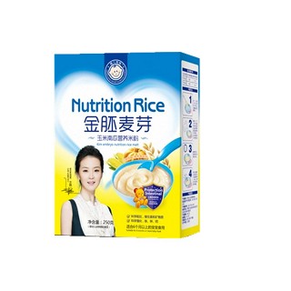 小豆丁金胚麦芽玉米南瓜营养米粉(盒装)