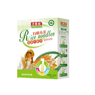 圣雅滋有机小米胡萝卜配方营养米粉(吴城)