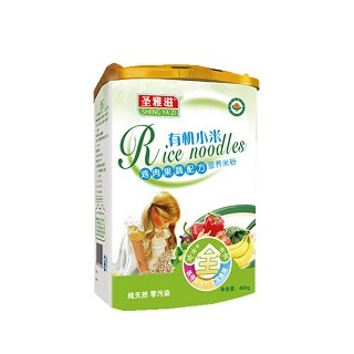圣雅滋有机小米鸡肉果蔬配方营养米粉(吴城)