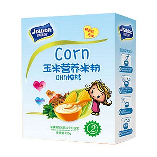 跳跳兔玉米营养米粉(dha核桃)