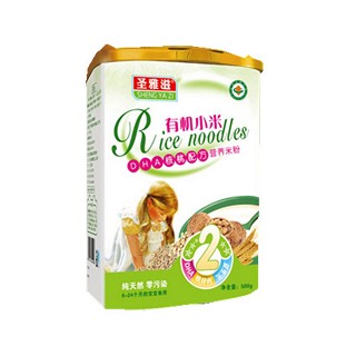 圣雅滋有机小米dha核桃配方营养米粉(吴城)