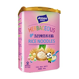 跳跳兔0度五谷纯营养米粉(吴城)