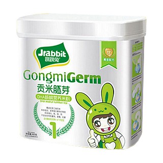 跳跳兔贡米胚芽dha核桃营养米粉(吴城)