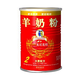 美可高特爱婴系列大婴配方羊奶粉2段(美可高特)