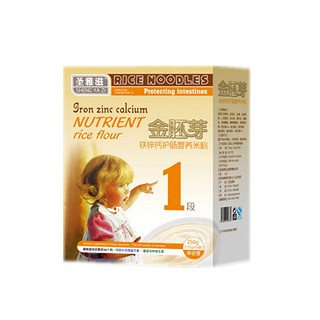 圣雅滋金胚芽铁锌钙护肠营养米粉1段(吴城)
