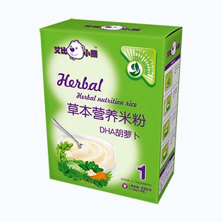 艾比小熊dha胡萝卜草本营养米粉(和欣实业)