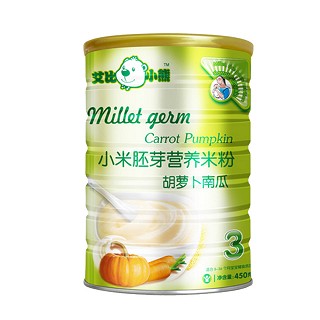 艾比小熊胡萝卜南瓜小米胚芽营养米粉(和欣实业)