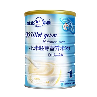 艾比小熊dha+aa小米胚芽营养米粉(和欣实业)