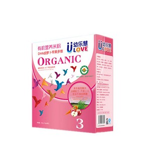 幼乐慧dha胡萝卜苹果多维有机营养米粉(吴城)