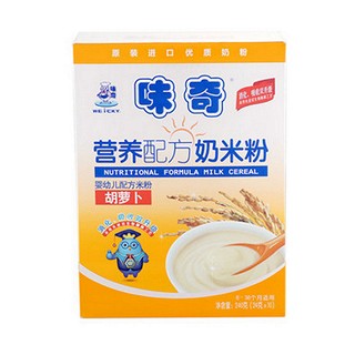 味奇婴幼儿营养配方奶米粉(胡萝卜)