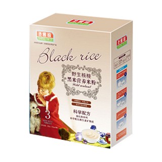 圣雅滋野生核桃黑米营养米粉3段(吴城)