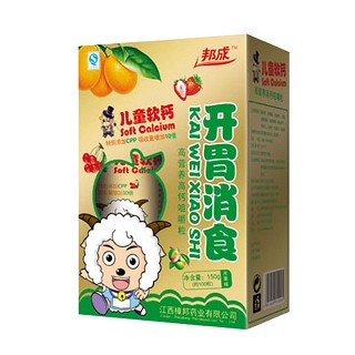 邦成开胃消食儿童软钙(樟邦)