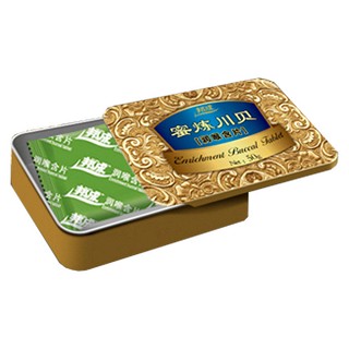 邦成蜜炼川贝含片铁盒(樟邦)