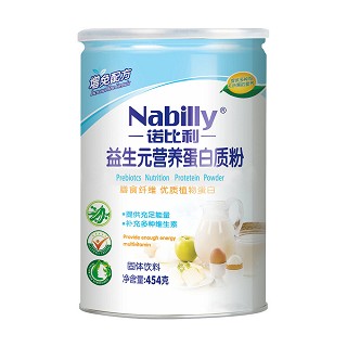 诺比利益生元营养蛋白质粉(铁罐)